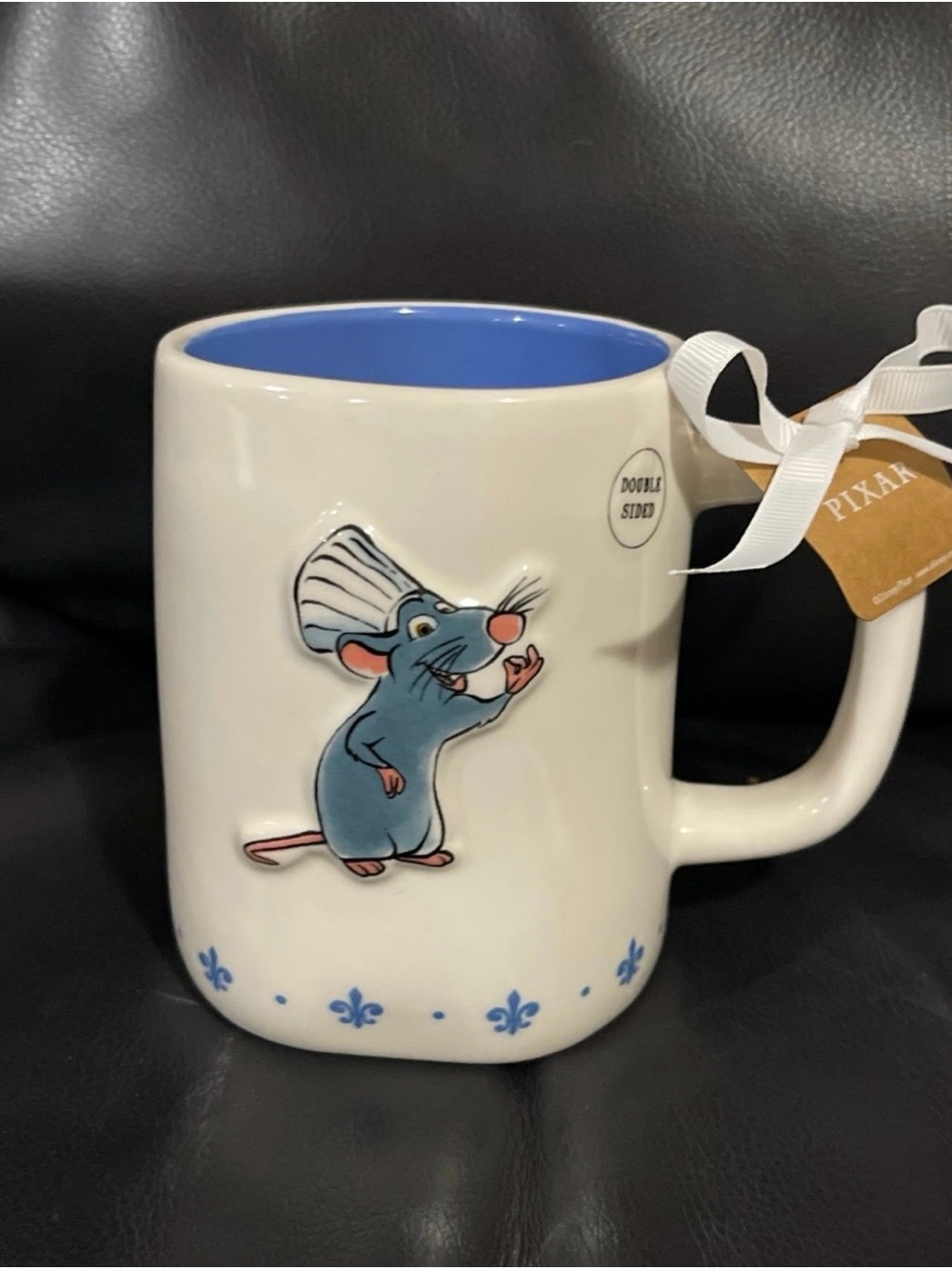Rae Dunn Disney Pixar Ratatouille Mug  - Rae Dunn Ratatouille Mug CHEF'S KISS